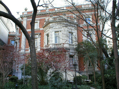 Madrid misterioso. Jardines del Palacio de Linares