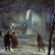 Reflections on Modern America. Courtesy of Yale University Art Gallery