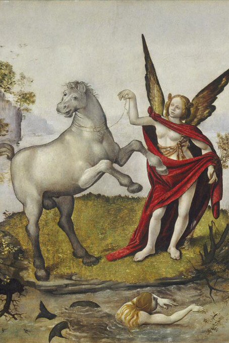 Piero di Cosimo, Allegoria, particolare, olio su tavola, National Gallery of Art, Washington