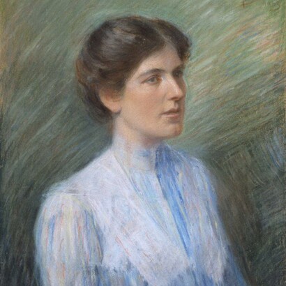 Umberto Boccioni, Ritratto femminile, 1903. Galleria d'Arte Moderna - GAM, Torino, Italia