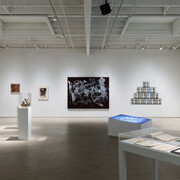 Various artists, Dictation from the other side, exhibition view. Courtesy of Karma Gallery