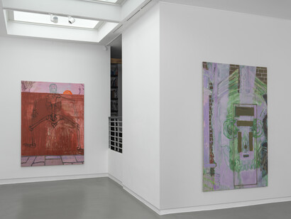 Leo Arnold, Autumn journal, exhibition view. Courtesy of Annet Gelink Gallery. Photo by Gert Jan van Rooij