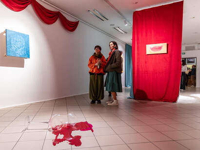 Karolina Konopka, To the end of tears, exhibition view. Courtesy of Galeria Bielska BWA 