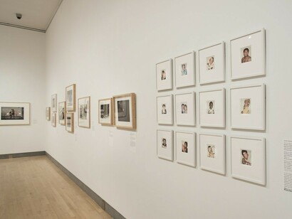 Who Shot Sports: A Photographic History, 1843 to the Present, Exhibition view. Courtesy of Brooklyn Museum