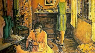 "La Rentrée- Interior", 1925-1927