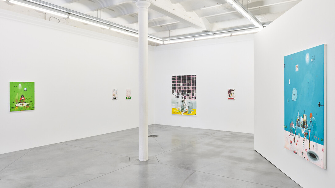 Brian Harte, Tell the village, exhibition view. Courtesy of Tatjana Pieters