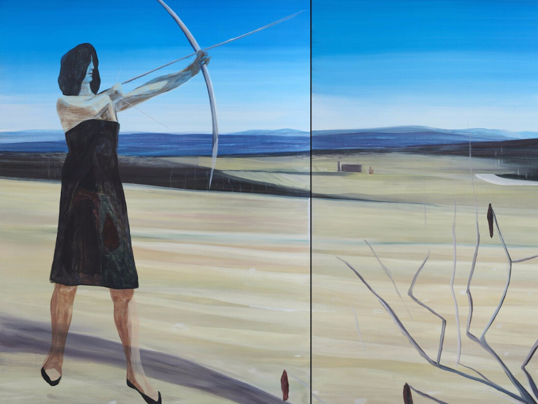 Soudain hier, Exhibition view. Courtesy of Galerie Lelong