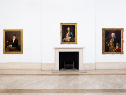Style. A Journey of Elegance from Anthony van Dyck to Kehinde Wiley, 2023, installation view. Courtesy Robilant+Voena, London