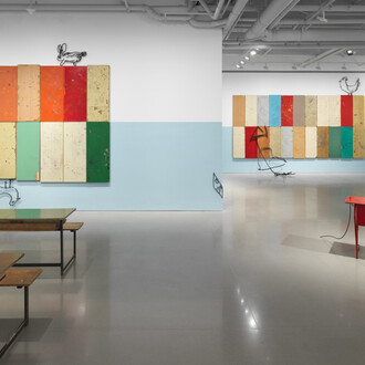 Petrit Halilaj, Abetare, exhibition view. Courtesy of kurimanzutto Gallery