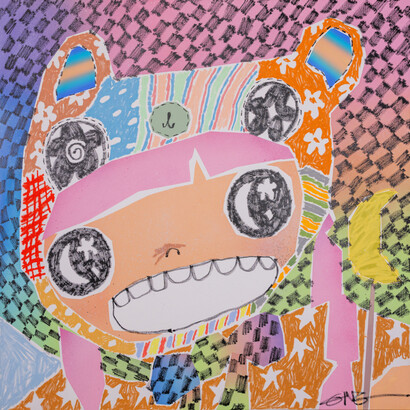 Gabriela Noelle Gonzalez, La brujita bandida (detail), 2026. Courtesy of West Chelsea Contemporary