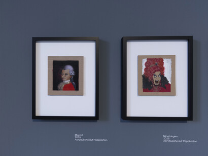 Gerhard Haderer, exhibition view. Courtesy of Schlossmuseum Linz
