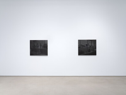 Troy Brauntuch, exhibition view. Courtesy of Petzel Gallery