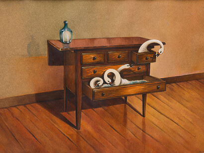 Mildred Burton, El juego de la oca, 1975. Cortesía de Jorge Mara – La Ruch