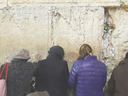 Muro de los lamentos, lugar sagrado para la comunidad judía ubicado en Jerusalén