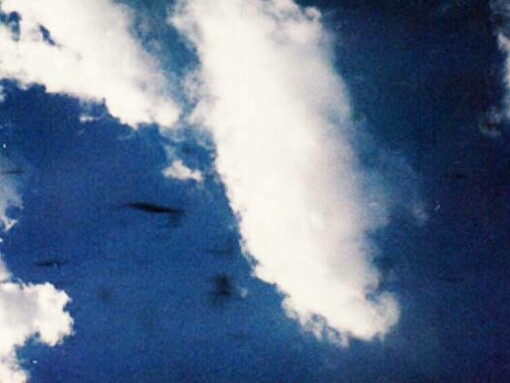 Nobuyoshi Araki, sky polaroid, ca. 2000
