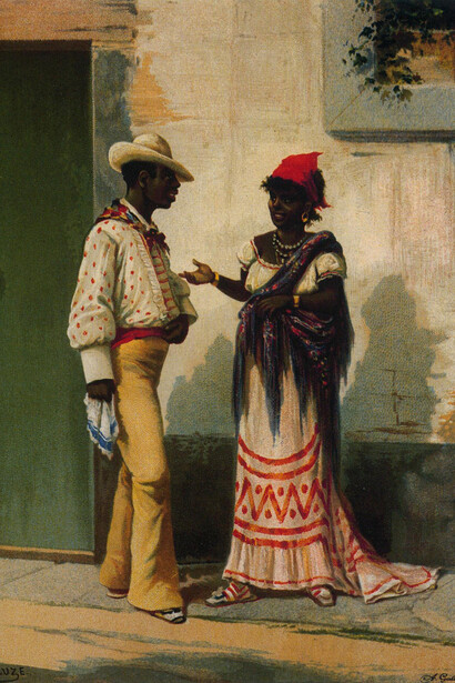 Víctor Patricio Landaluze. Los Negros Curros, 1881