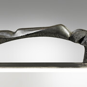Guido Pinzani, Nudo paesaggio, 1989, bronzo, esemplare unico, cm 34x105x24