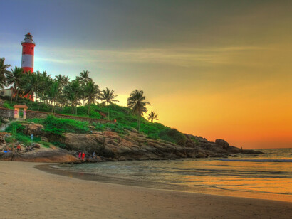 Kovalam Lighthouse Beach