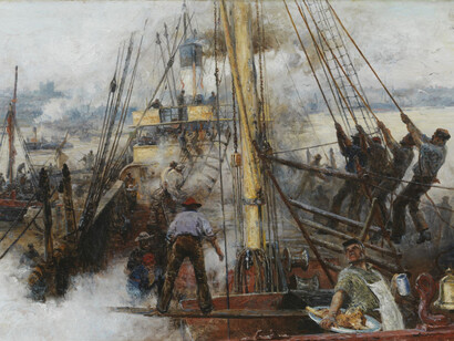 William Lionel Wyllie, King Coal, Rochester