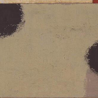 Luca Serra, Senza titolo, 2013, dettaglio, calco in gomma acrilica su tela, 60 x 60 cm