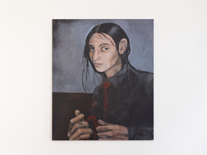 Julia de Ruvo, Soft teeth, exhibition view. Courtesy of Carl Kostyál Gallery