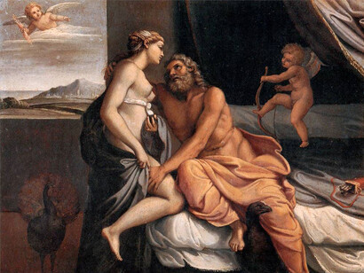 I Carracci. Giove e Giunone