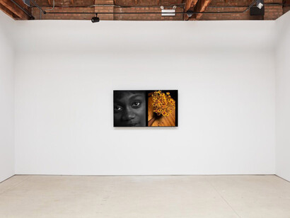 Shaniqwa Jarvis, If you could see my thoughts, you would see your faces, exhibition view. Courtesy of Anthony Gallery