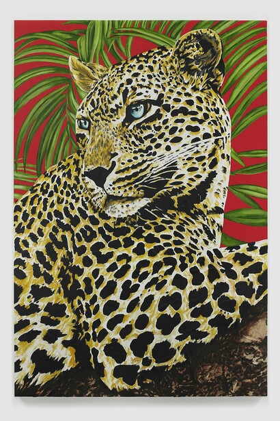 John Newsom,
North Star, 2020,
Oil on canvas,
60 x 40 in (152 x 101.6 cm). Courtesy of the artist and Marc Straus Gallery