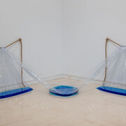 Senga Nengudi and Maren Hassinger, exhibition view. Courtesy of IVAM