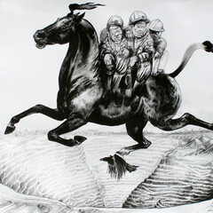 Diane Victor, Migrant Labour Flying Horse