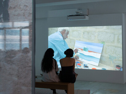 Shahana Rajani, In drawing, in remembrance, exhibition view. Courtesy of Para Site