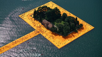 Christo, The Floating Piers al Lago d'Iseo