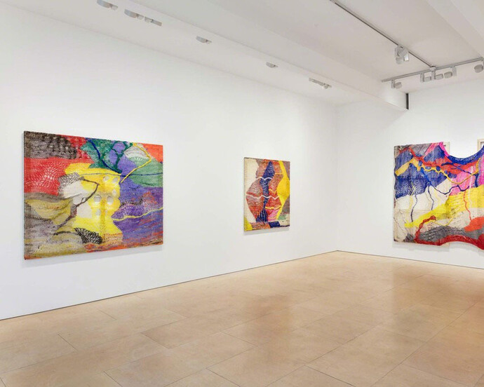 Channing Hansen, Exhibition view. Courtesy of Stephen Friedman Gallery