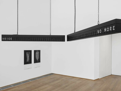 Shilpa Gupta, What still holds, exhibition view. Courtesy of Hamburger Bahnhof