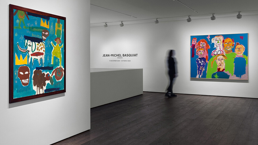 Jean-Michel Basquiat, Engadin, exhibition view. Courtesy of Hauser & Wirth