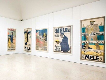 Manifesti Mele, Exhibition view. Courtesy of Museo di Capodimonte