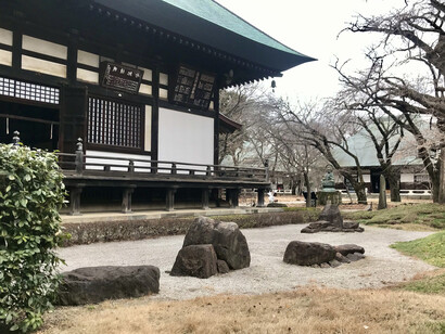 Main Hall rock garden © Alma Reyes