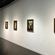 Stephen Mackey, The angel of evening, exhibition view. Courtesy of Arcadia Contemporary