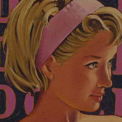 Mel Ramos. Doll, 1964, olio su tela