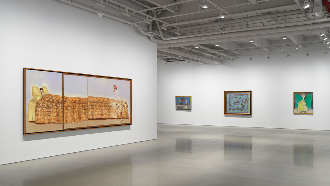 Julio Galán, exhibition view. Courtesy of Luhring Augustine