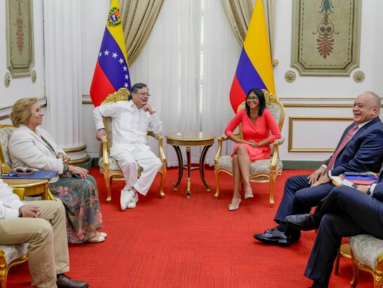 Caracas para el fortalecimiento de la seguridad fronteriza y la cooperación bilateral entre Colombia y Venezuela en 24 abril 2026