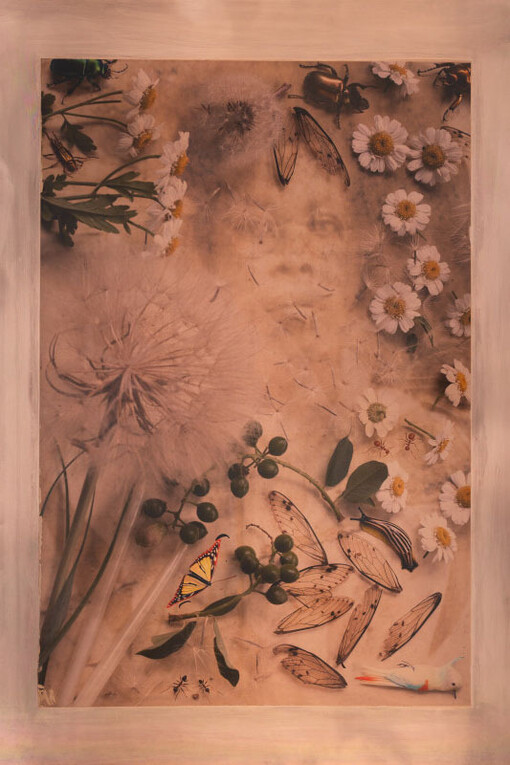 Albert Chong, Aunt Lou (Copper) (detail), 2025. Courtesy of PAFA