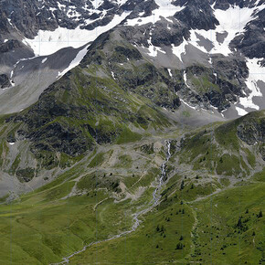 Morgane Denzler, Cartographie 4, 2014, Tirage numérique plié, 96 x 120 cm, Edition : 3 + 1 EA, Courtesy of the artist and Bendana | Pinel Art Contemporain
