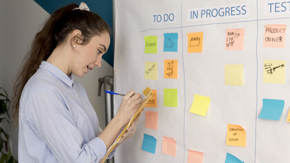 Naviguer entre les projets avec détermination