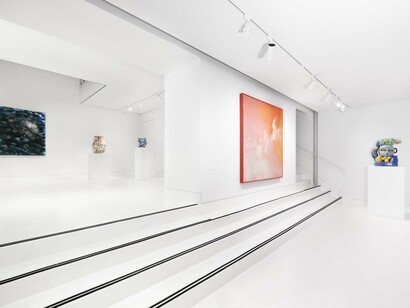 Various artists, Nature's reflections, exhibition view. Courtesy of Almine Rech