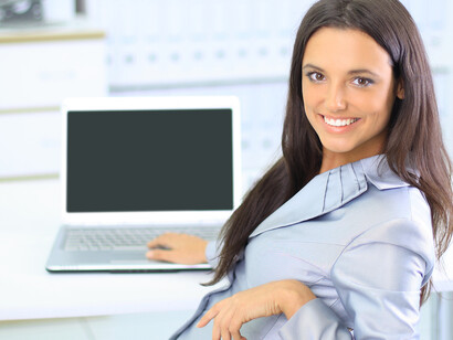 Con optimismo en el trabajo
