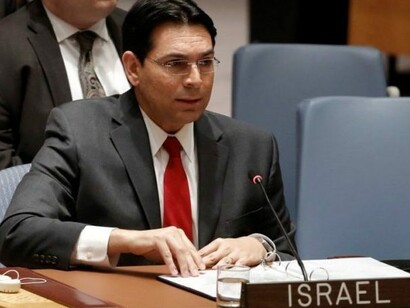 El embajador de Israel ante las Naciones Unidas