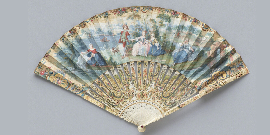 Fans of the Eighteenth Century. Courtesy of De Young Museum
