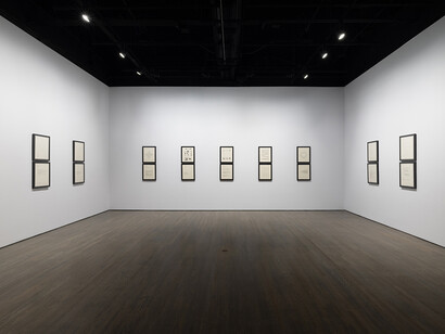 Raven Chacon, Place where the waters crossed, exhibition view. Courtesy of the Leonard & Bina Ellen Art Gallery