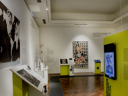 La nuova Accessibility Room, vista della mostra. Per gentile concessione di CSArt - Comunicazione per l'Arte